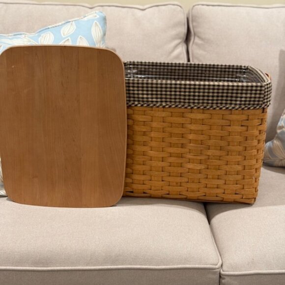 Rare Longaberger Personal File Basket - Picture 1 of 5